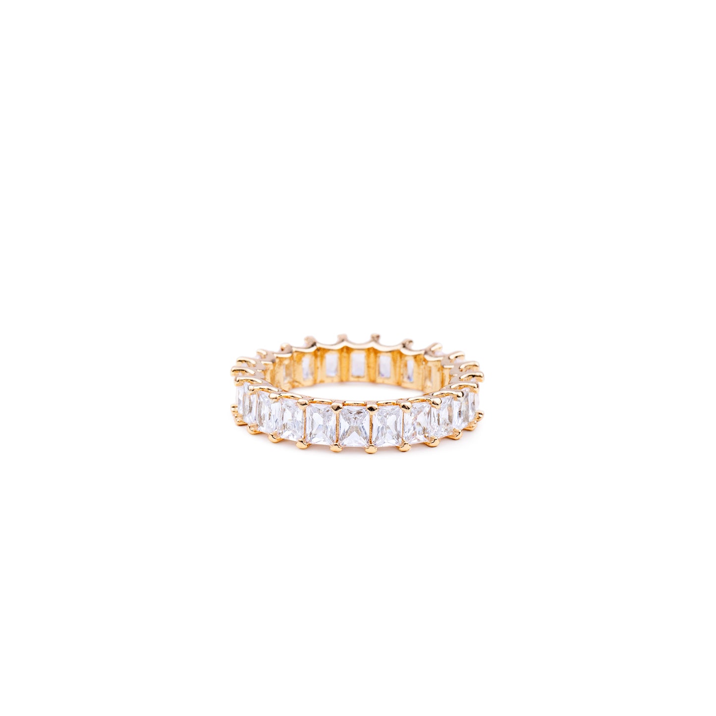 Baguette Eternity Band Ring