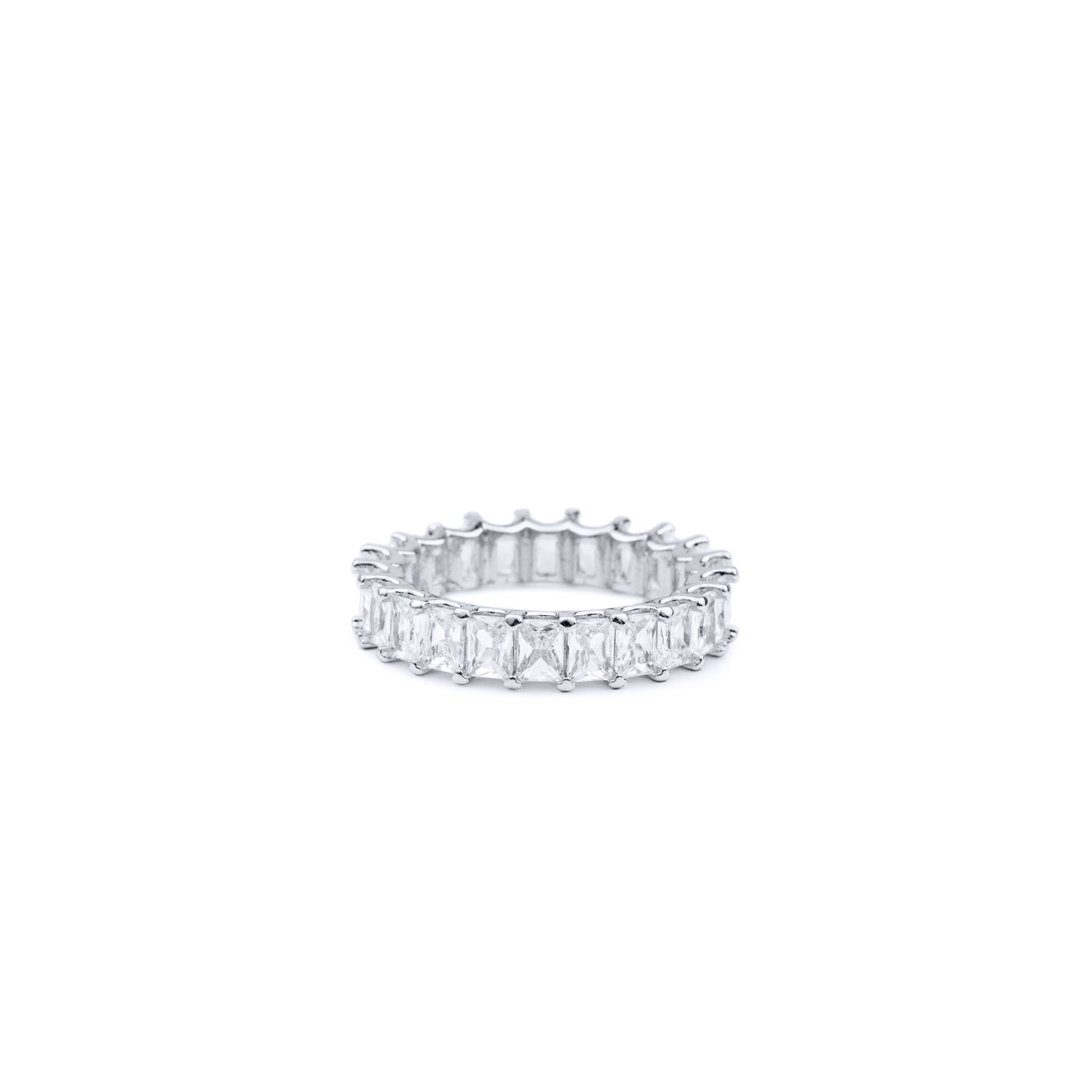 Baguette Eternity Band Ring