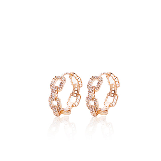 Chain Hoop Earrings