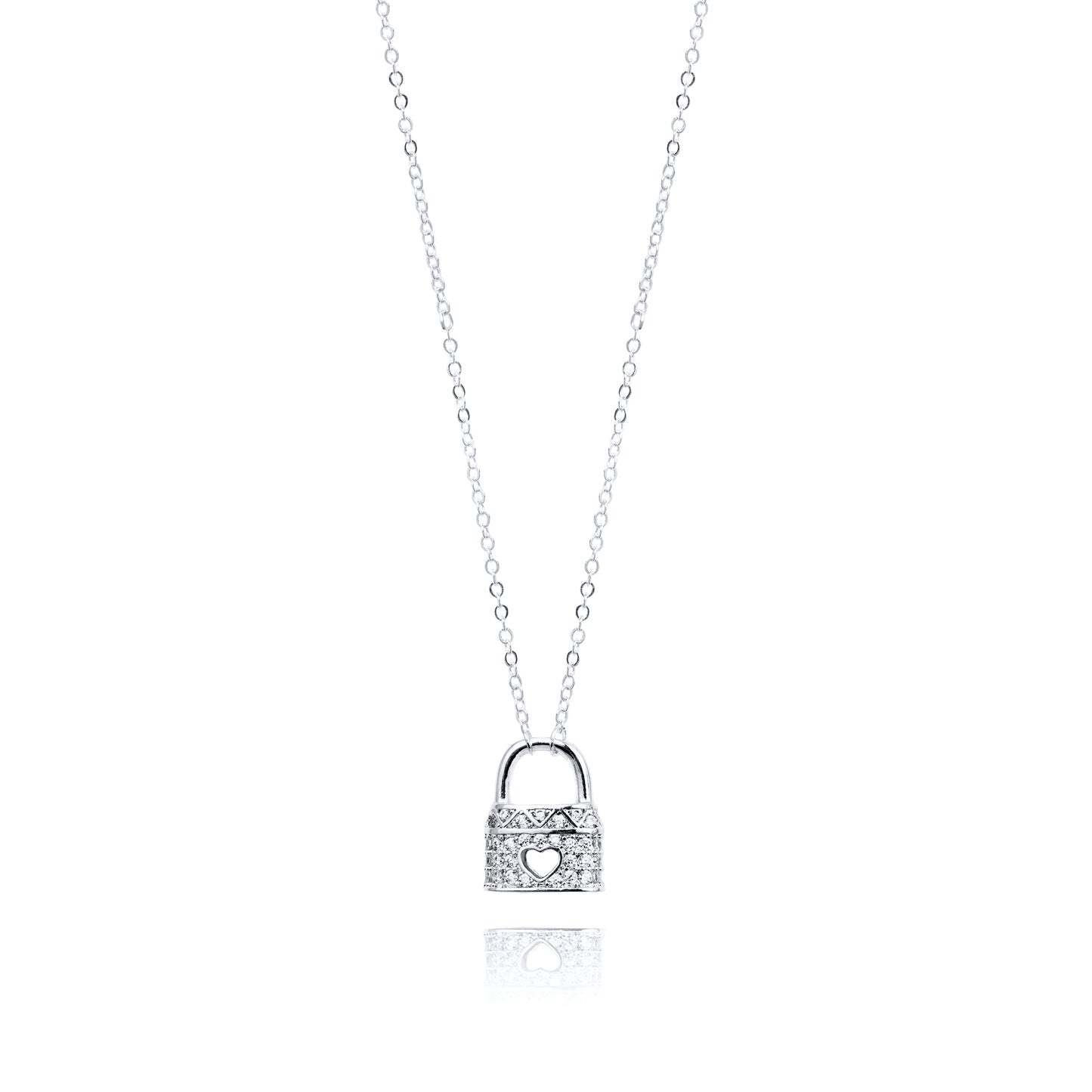 Tiny Lock Teen Necklace